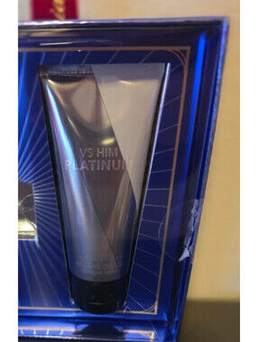 VICTORIAS SECRET VS HIM PLATINUM FINE FRAGRANCE BODY LOTION 3.4 OZ 100 ML